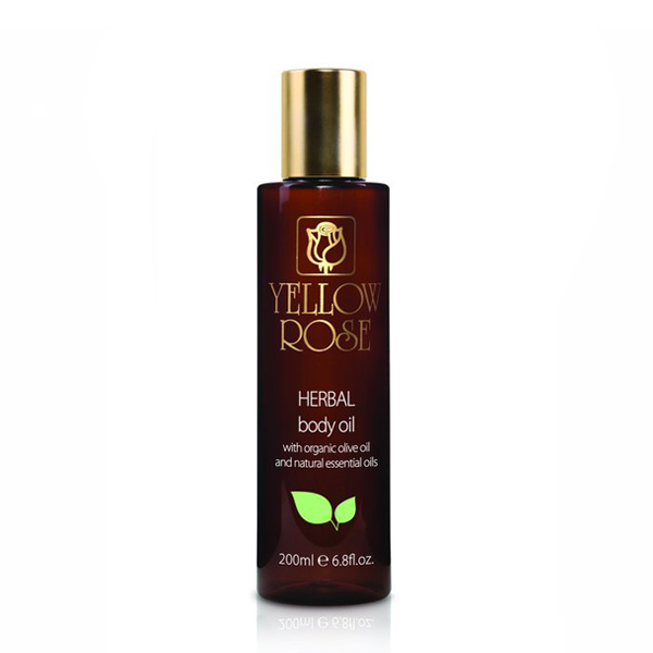 Yellow Rose Herbal Body Oil – 200ml image