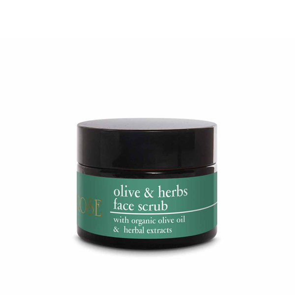 Yellow Rose Olive & Herbs Face Scrub – 50ml image