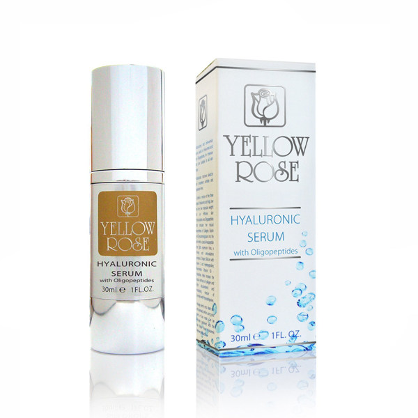 Yellow Rose Hyaluronic Serum with Oligopeptides – 30ml image