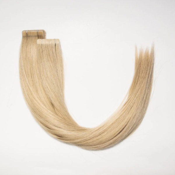 NV Premium Tape Hair Extensions 53-55cm Champagne/12 image