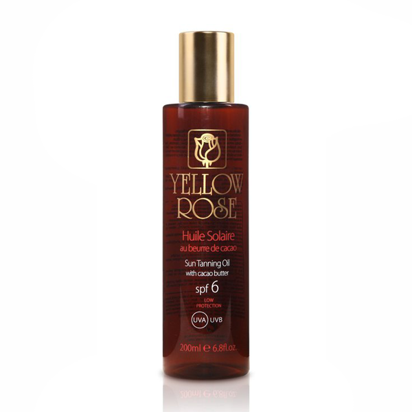 Yellow Rose Huile Solaire Tanning Οil SPF 6 UVB (UVA) – 200ml image