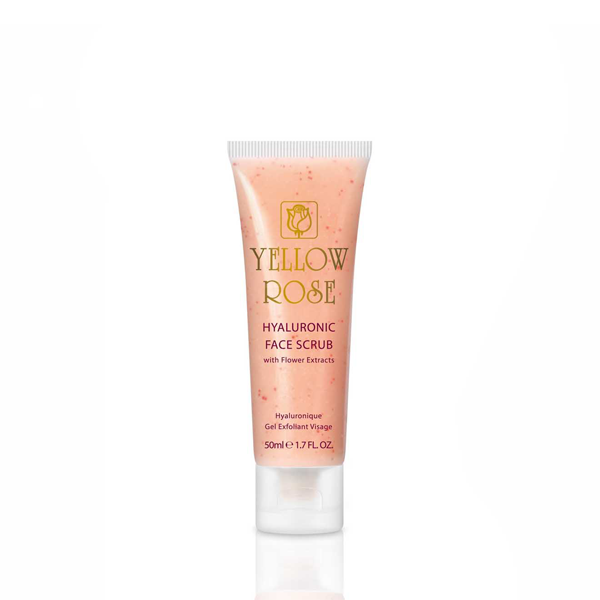 Yellow Rose Hyaluronic Face Scrub with flower extracts – 50ml image