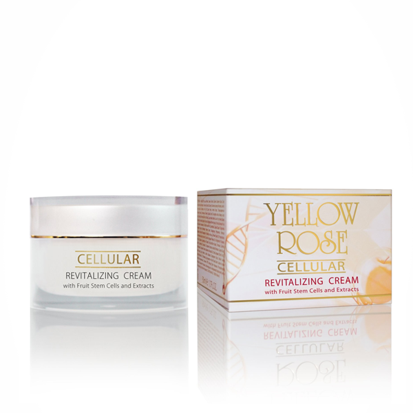 Yellow Rose Cellular Revitalizing Cream with fruit stem cells and extracts – 50ml image