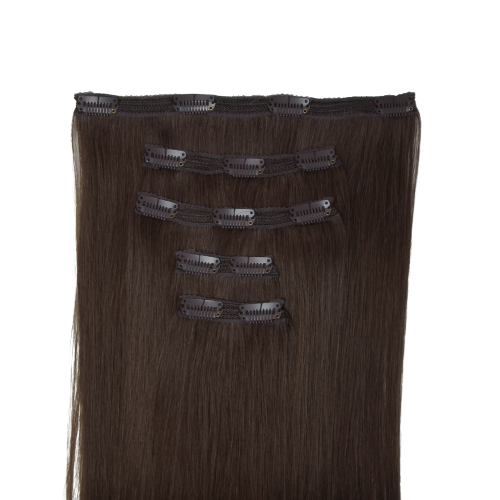 NV Clip In 5 Pcs Hair Extensions 50-52cm Coffee Bean image