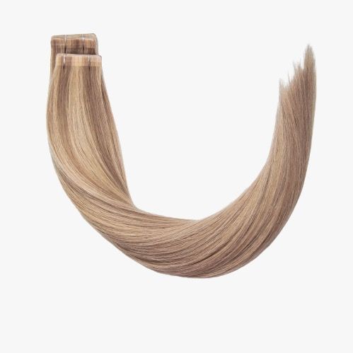 NV Ultra Thin Tape Hair Extensions 46-48cm Creme Caramel image