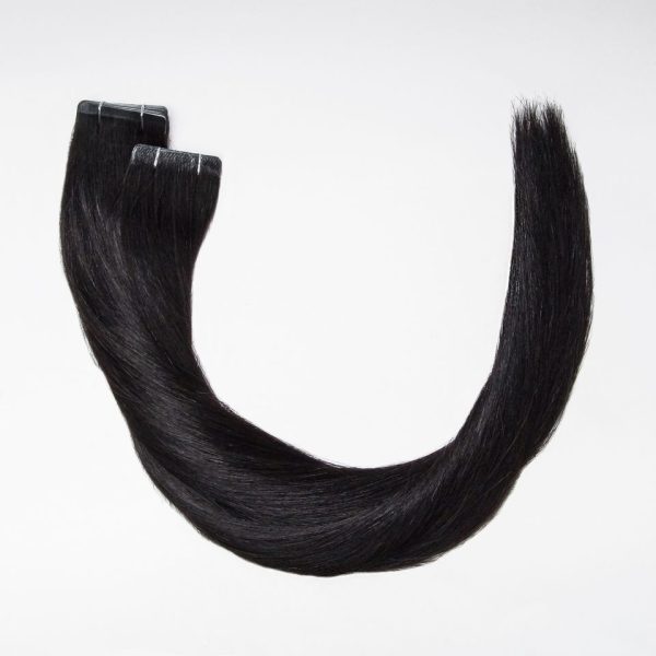 NV Ultra Thin Tape Hair Extensions 46-48cm Dark Night image
