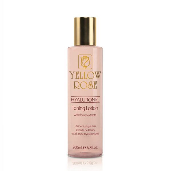Yellow Rose Hyaluronic Toning Lotion with flower extracts – 200ml image