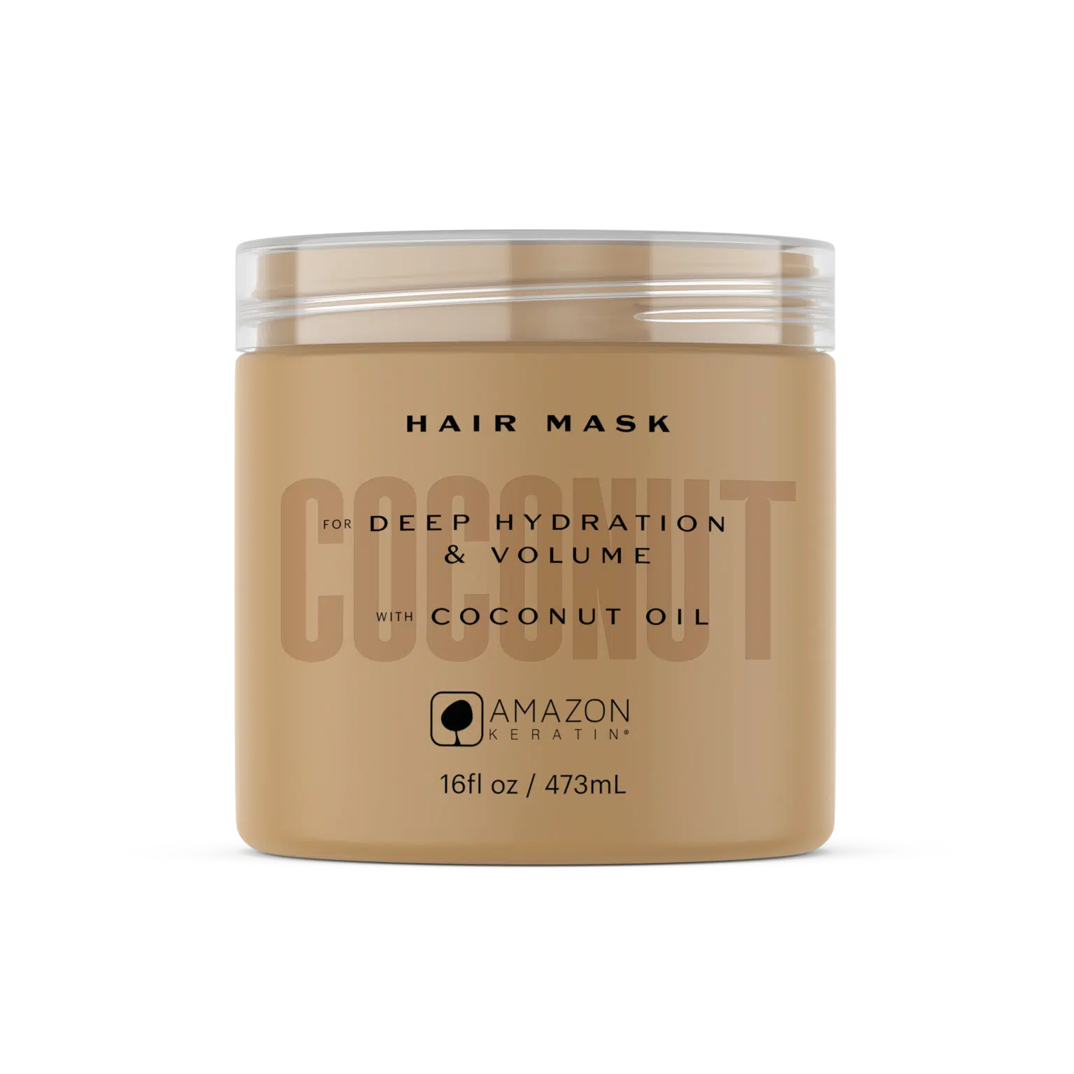 Amazon Keratin Coconut Oil Hair Mask – 473ml image