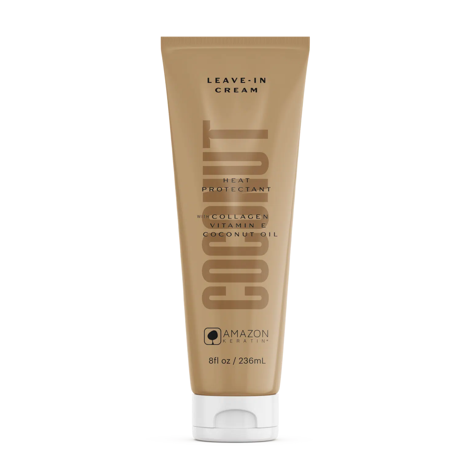 Amazon Keratin Coconut oil Leave-in Cream – 236ml image