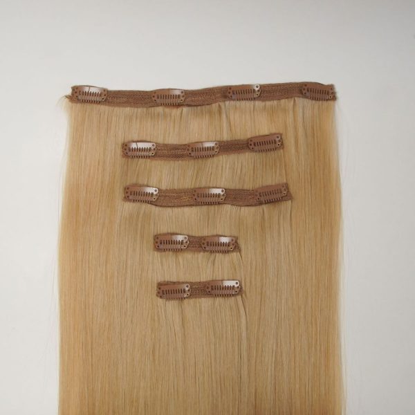NV Clip In 5 Pcs Hair Extensions 50-52cm Wheat image