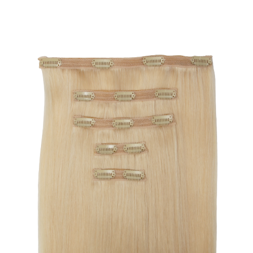 NV Clip In 5 Pcs Hair Extensions 50-52cm White Gold image