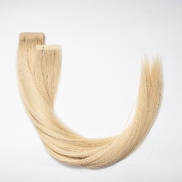 NV Premium Tape Hair Extensions 53-55cm White Gold/60 image